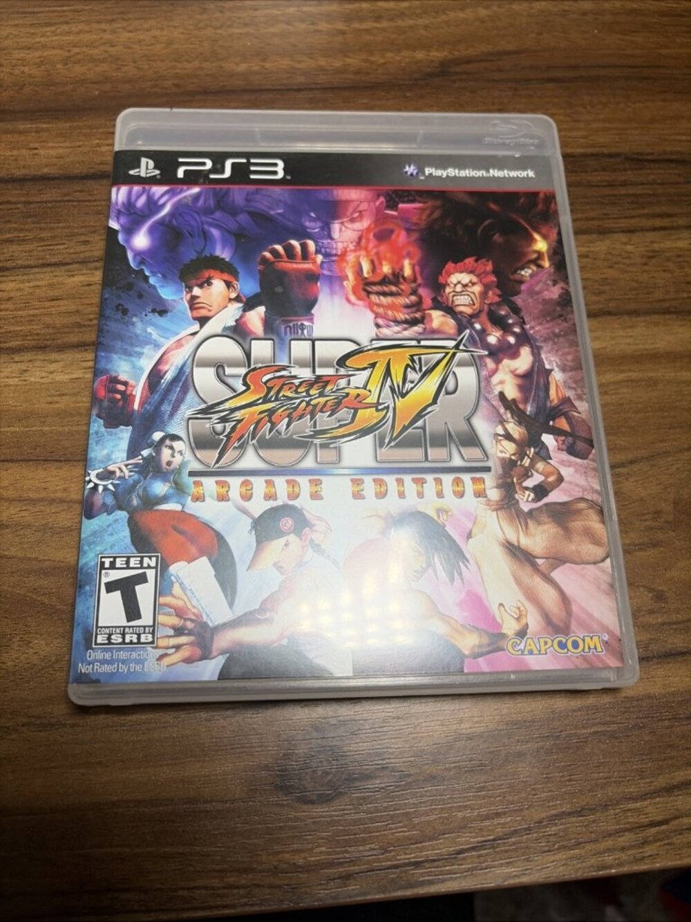 Super Street Fighter IV 4 Arcade Edition PS3 Sony PlayStation 3 2011 Untested